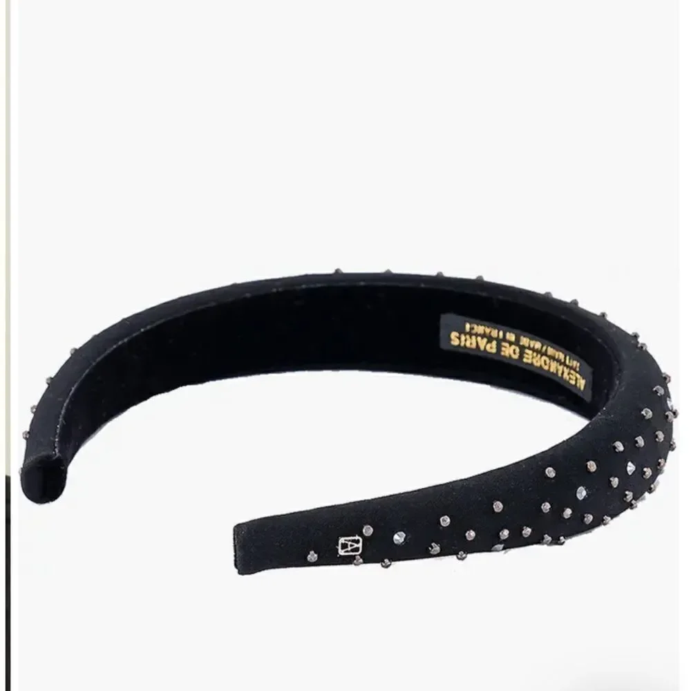 Alexandre de Paris Swarovski crystal headband